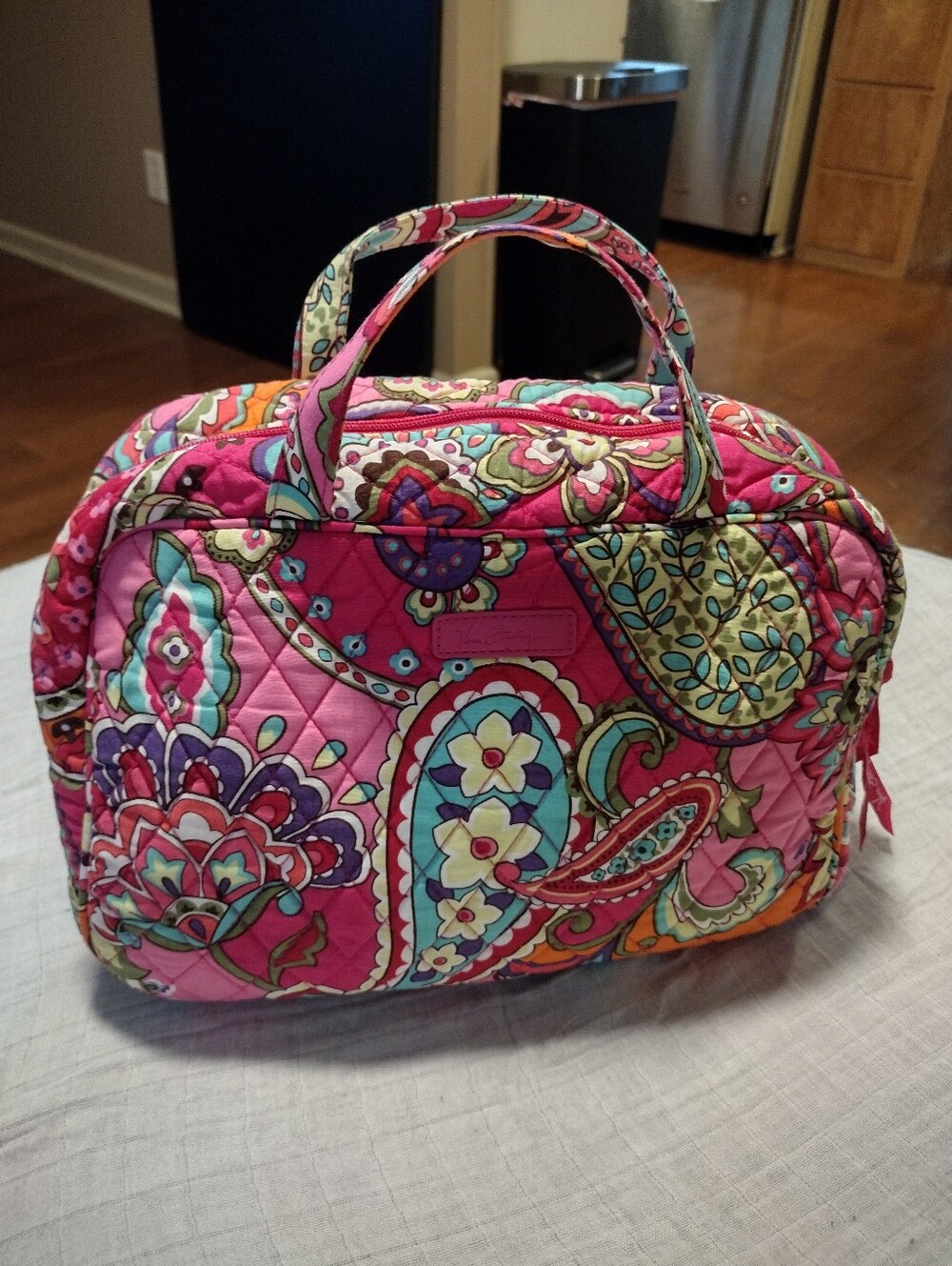 Vera Bradley travel toiletry Makeup bag - Picture 7 of 7